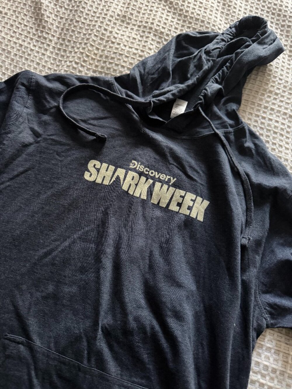 Discovery Shark Week Branded Logo Hoodie - Size M